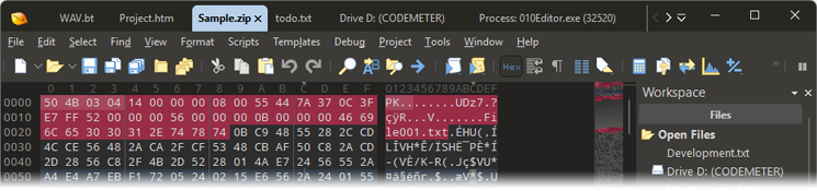 010 Editor v16 标题栏标签页